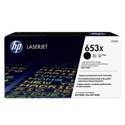 HP 653X High Yield Black Original LaserJet Toner Cartridge