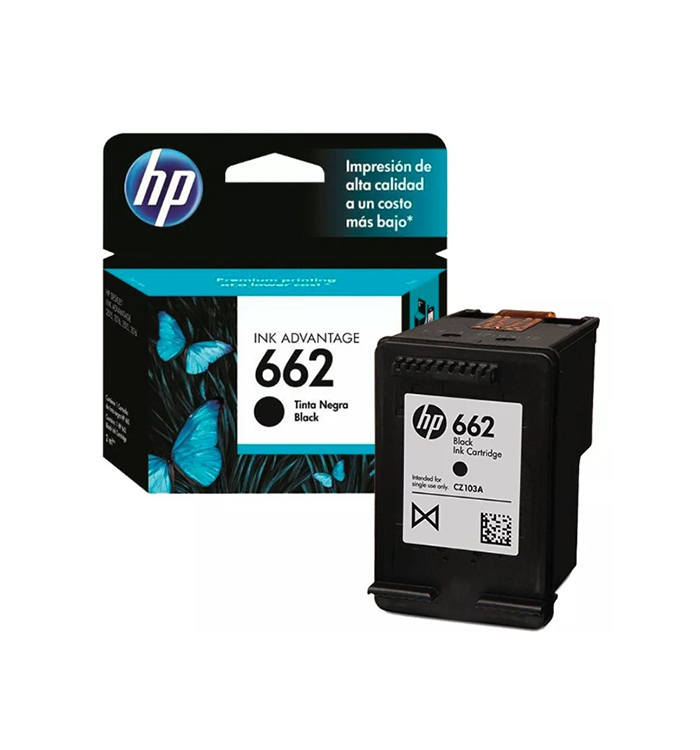 HP 662 Black Ink Cartridge