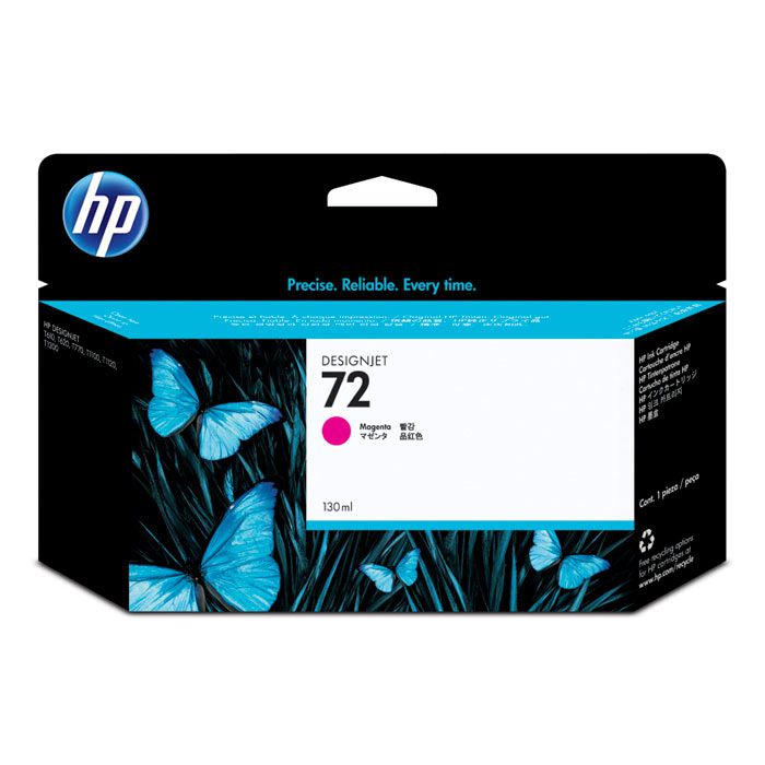 HP 72 130-ml Magenta DesignJet Ink Cartridge
