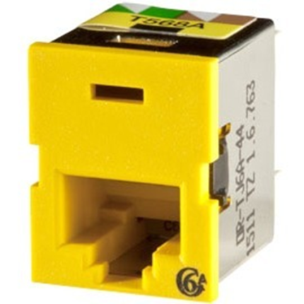 Ortronics -TrackJack Cat6A Amarillo