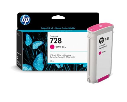 HP 728 130-ml Magenta Ink Cartridge
