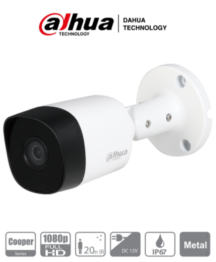 DAHUA 2MP HDCVI BULLET CAMERA 3.6MM IR20M IP67 AL