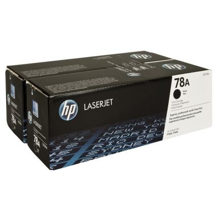 HP 78A Black Original LaserJet Toner Cartridge Dual Pack