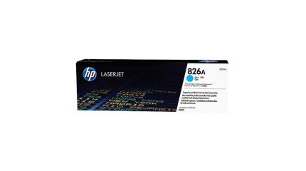 HP 826A Cyan Original LaserJet Toner Cartridge