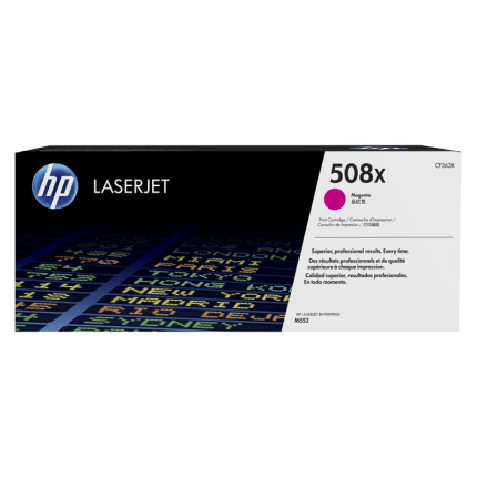 HP 508X High Yield Magenta Original LaserJet Toner Cartridge