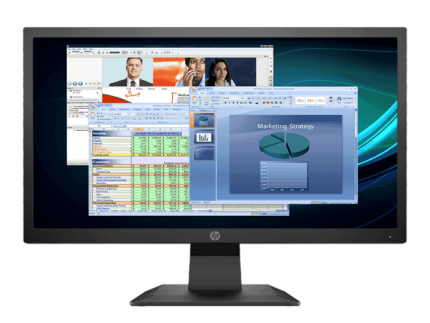 HP MONITOR P204V 19.5"  VGA/HDMI 3-3-0