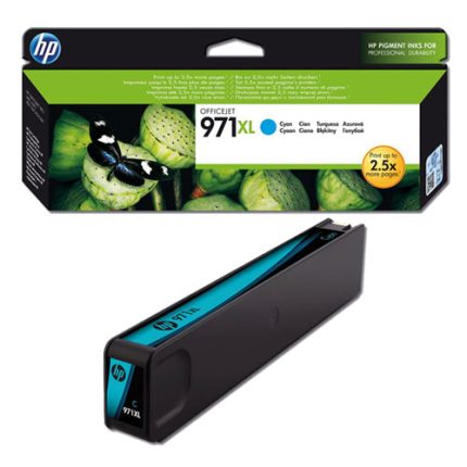 HP 971XL Cyan High Yield Original Ink Cartridge
