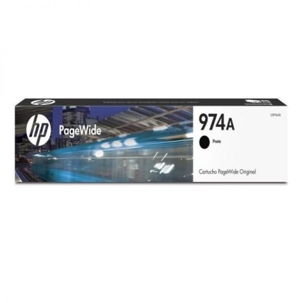 HP 974A Black Original PageWide Cartridge