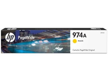 HP 974A Yellow Original PageWide Cartridge