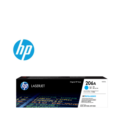 HP 206A CYAN ORIGINAL LASERJET TONER CARTRIDGE