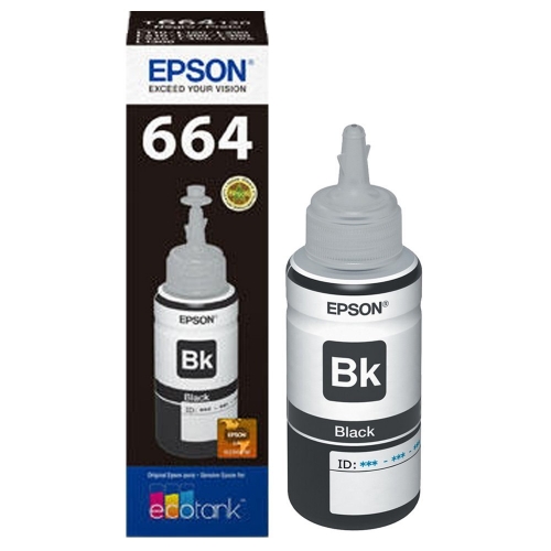 EPSON Botella de Tinta Negra  T664