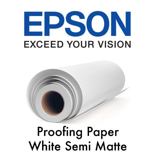 EPSON Proofing Paper White Semimatte 24" x 100