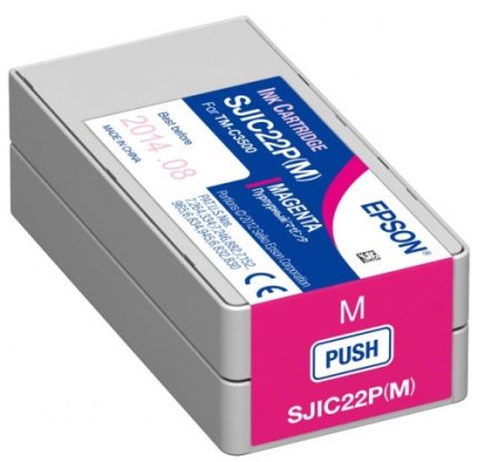 EPSON CARTUCHO DE TINTA MAGENTA SJIC22P PARA C3500