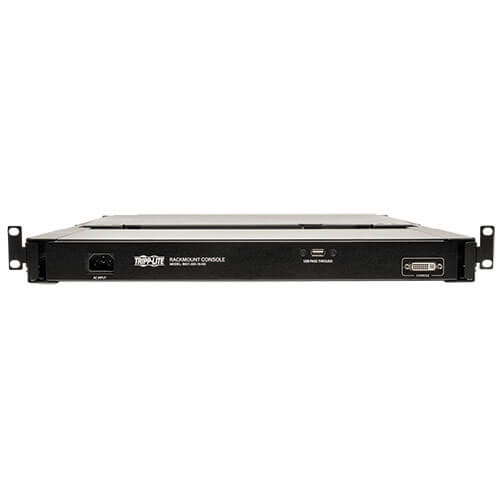 1U Rack-Mount Console with 19" LCD, DVI or VGA