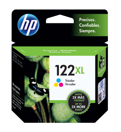 HP 122XL Tricolor Ink Cartridge