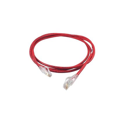 Ortronics -Patch Cord  3 pies Cat6 Rojo -(Cobre Techchoice)