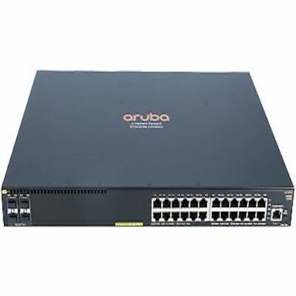 HPE Aruba 2930F 24G PoE+ 4SFP Switch Managed