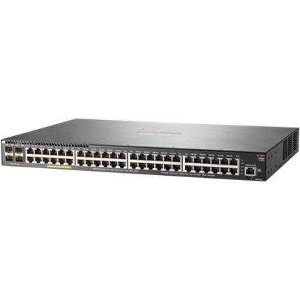 HPE Aruba 2930F 48G PoE+ 4SFP Switch Managed