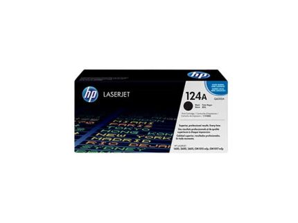 HP 124A Black Original LaserJet Toner Cartridge