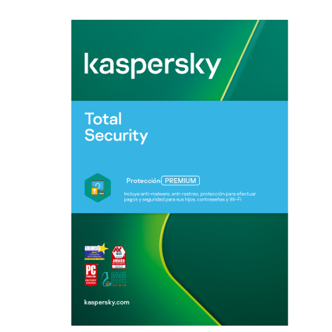 KASPERSKY TOTAL SECURITY / 3 DISPOSITIVOS / 1Y / BASE