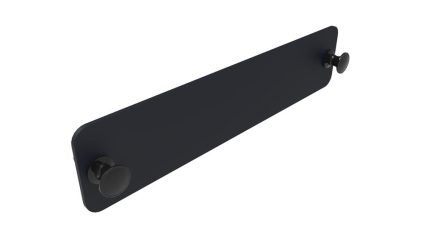 Commscope Adapter Panel, Black Blank PNL-BK-BLANK