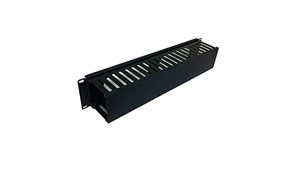 2 RMS 19" HORIZONTAL 190 CABLES F-DUCT COVER