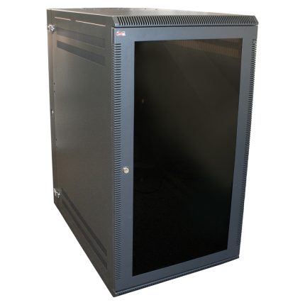 11 RMS 20.5" X 20" BLACK 300 SERIES WALLMOUNT ENCLOSURE