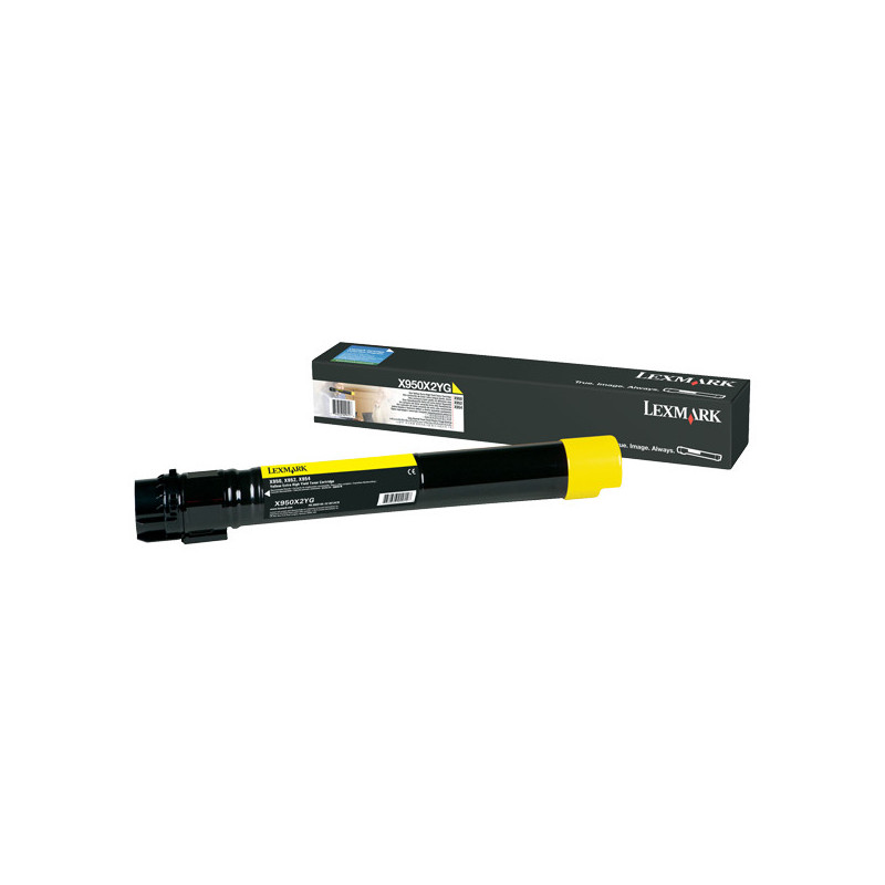 Lexmark 22K Yellow High Yield Toner Cartridge