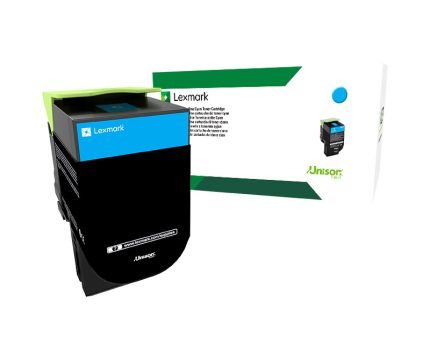 Lexmark 4K Cyan Extra High Yield Return Program Toner Cartridge