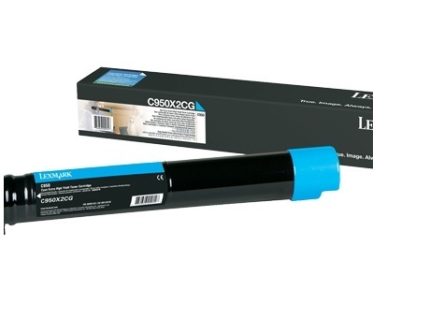 Lexmark 22K Cyan High Yield Toner Cartridge