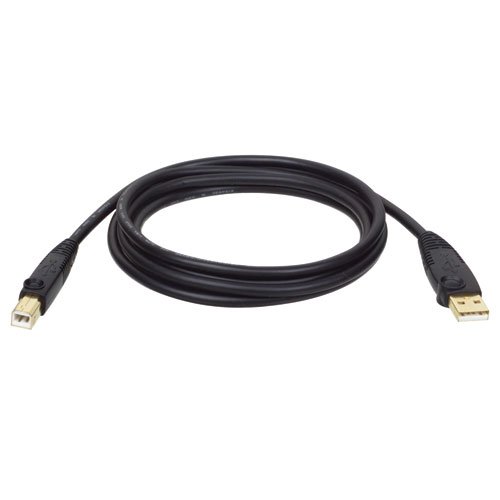 USB 2.0 Hi Speed A B Cable MM 10 ft