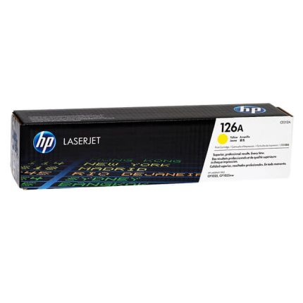 HP 126A Yellow Original LaserJet Toner Cartridge