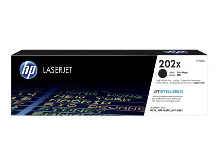 HP 202X High Yield Black Original LaserJet Toner Cartridge