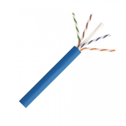 COMMSCOPE CABLE CAT6 6A  4 PAIR UTP CMR RATED  BLUE