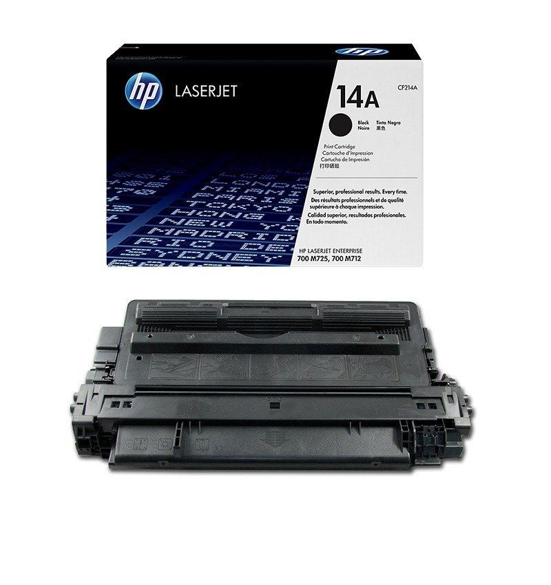HP 14A Black Original LaserJet Toner Cartridge