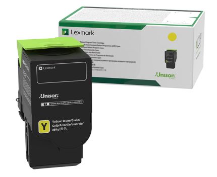 Lexmark 7K Yellow Return Program Toner Cartridge