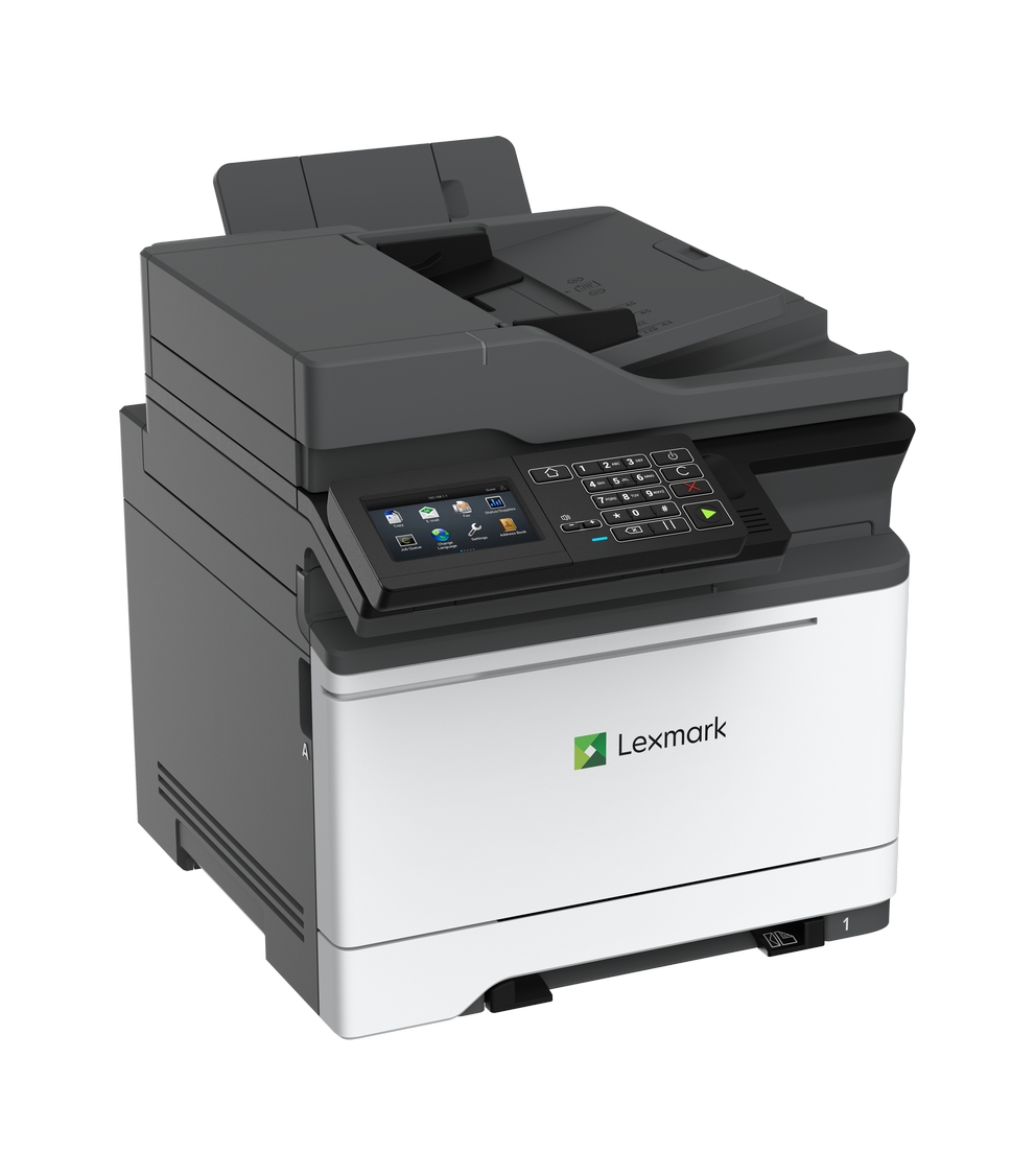 LEXMARK CX522ADE, 35/33 PPM 2GB 1.2 GHZ 4.3" COLOR TOUCH SCREEN AND NUMPAD DC 85K