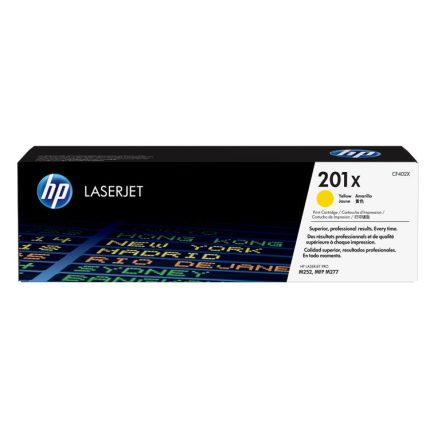 HP 201X High Yield Yellow Original LaserJet Toner Cartridge