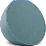 Amazon Echo Pop | Parlante inteligente y compacto con sonido definido y Alexa | Verde azulado