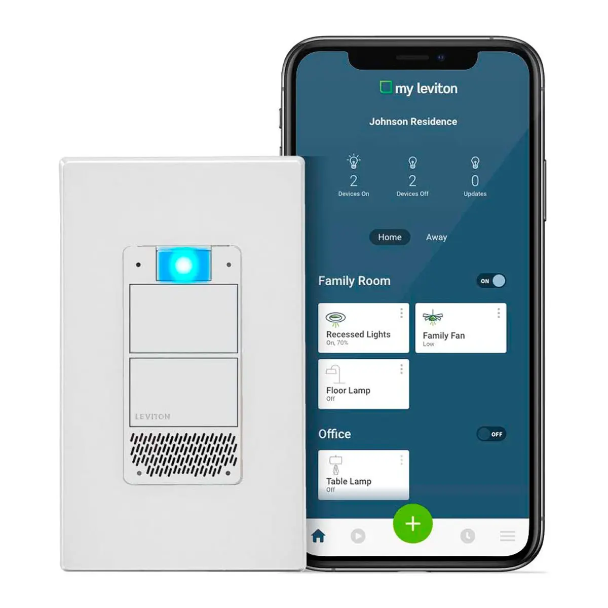 Dimmer/Atenuador wifi decora smart con reconocimiento de voz y amazon alexa segunda generación