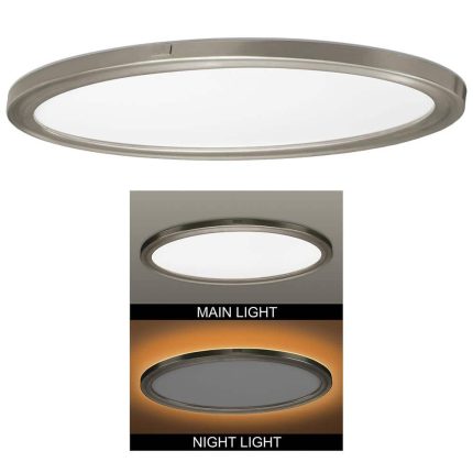 Lámpara de techo empotrada con LED de 32"