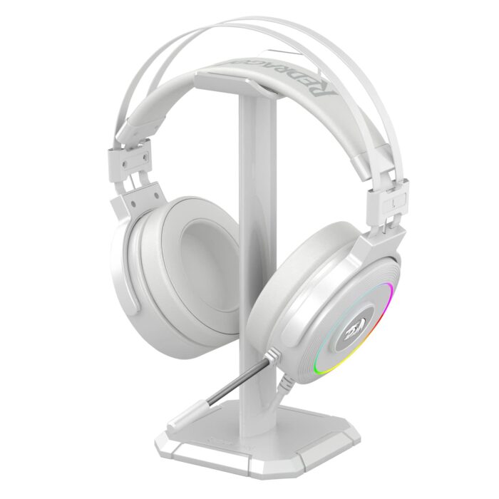 REDRAGON LAMIA 2 - AUDIFONOS GAMING, RGB, USB, BLANCO