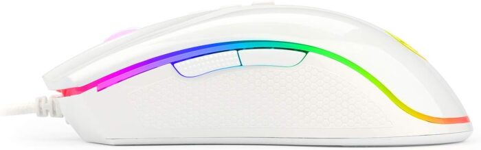 REDRAGON COBRA - MOUSE GAMING, RGB, BLANCO