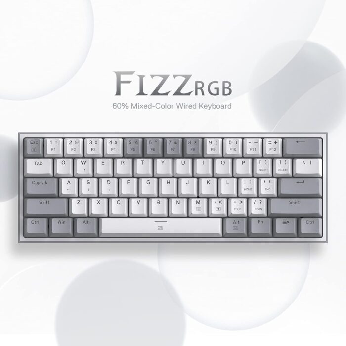 REDRAGON FIZZ - TECLADO GAMING, RGB, ESP