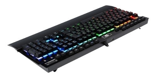 REDRAGON YAMA - TECLADO GAMING, RGB, USB, ESP, NEGRO