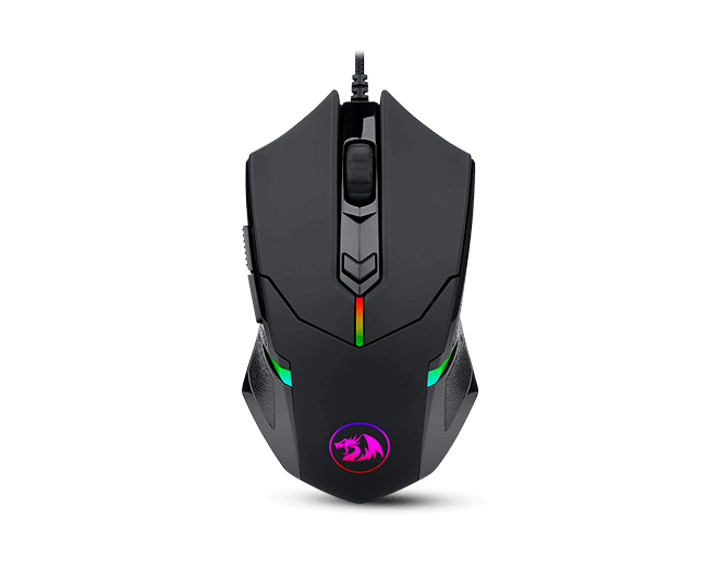 REDRAGON CENTROPHORUS - MOUSE GAMING, RGB, NEGRO