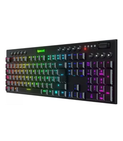 REDRAGON HORUS FS - TECLADO GAMING MECANICO, RGB, ESP, NEGRO