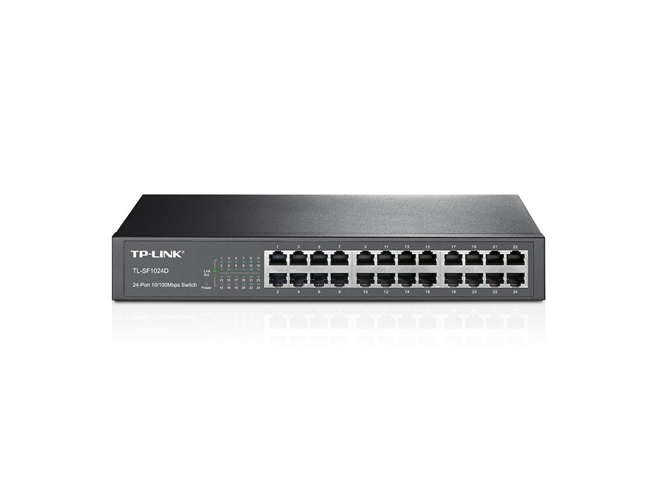 TP-Link TL-SF1024D - Conmutador - 24 x 10/100