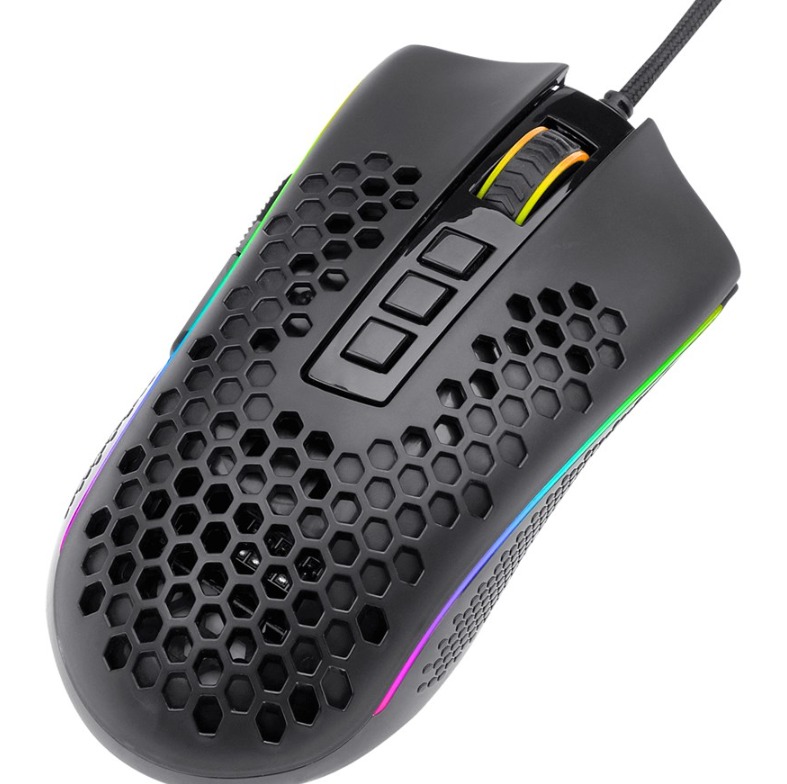 REDRAGON STORM ELITE - MOUSE GAMING, RGB, NEGRO