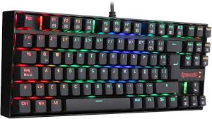 REDRAGON KURAMA - TECLADO GAMING, RGB, USB, ESP, NEGRO